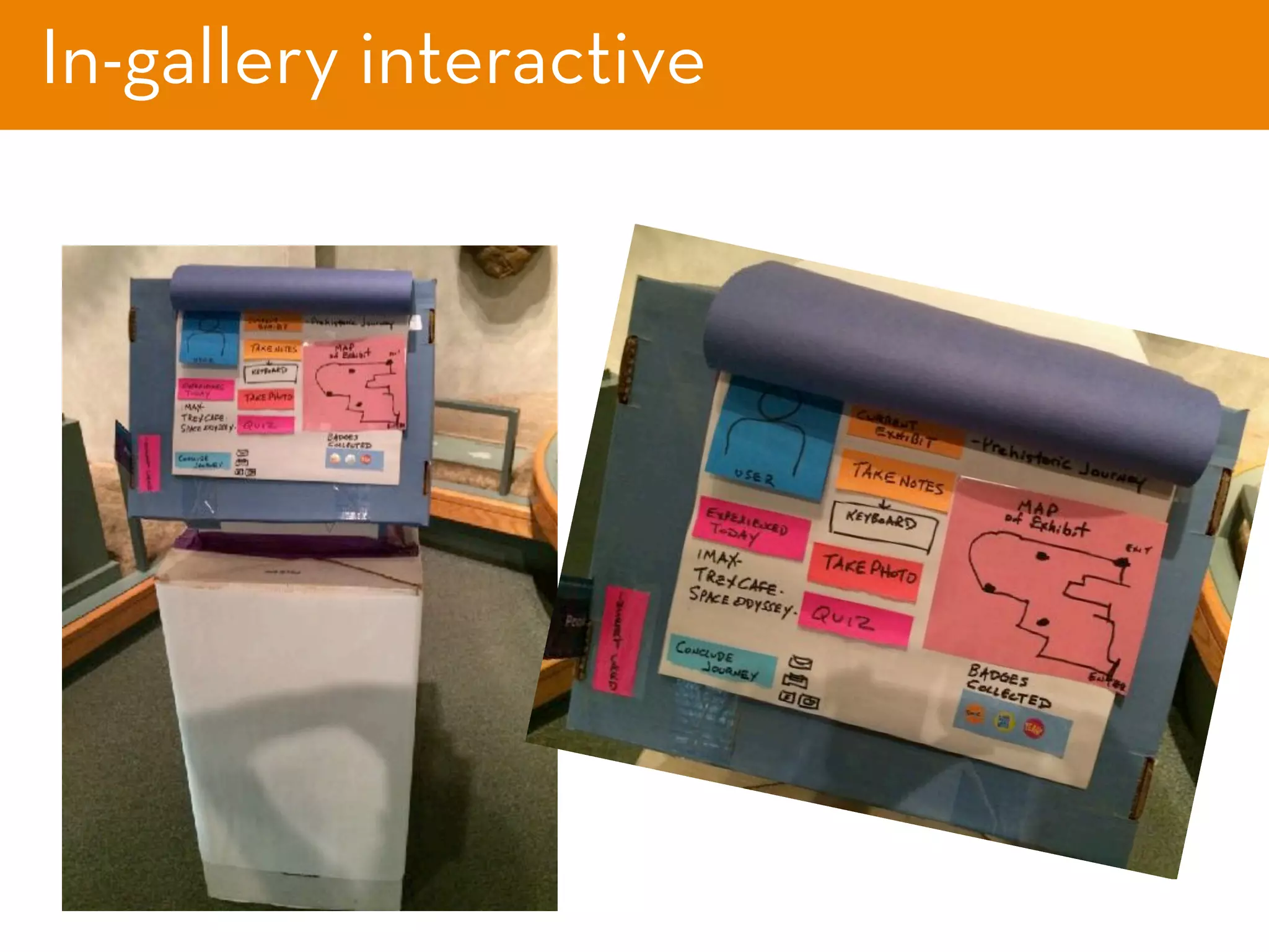 In-gallery interactive
 