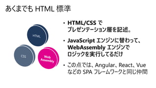 あくまでも HTML 標準
 