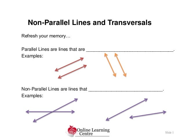 Mwa10 5 3 Nonparallel Lines