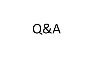 Q&A
 