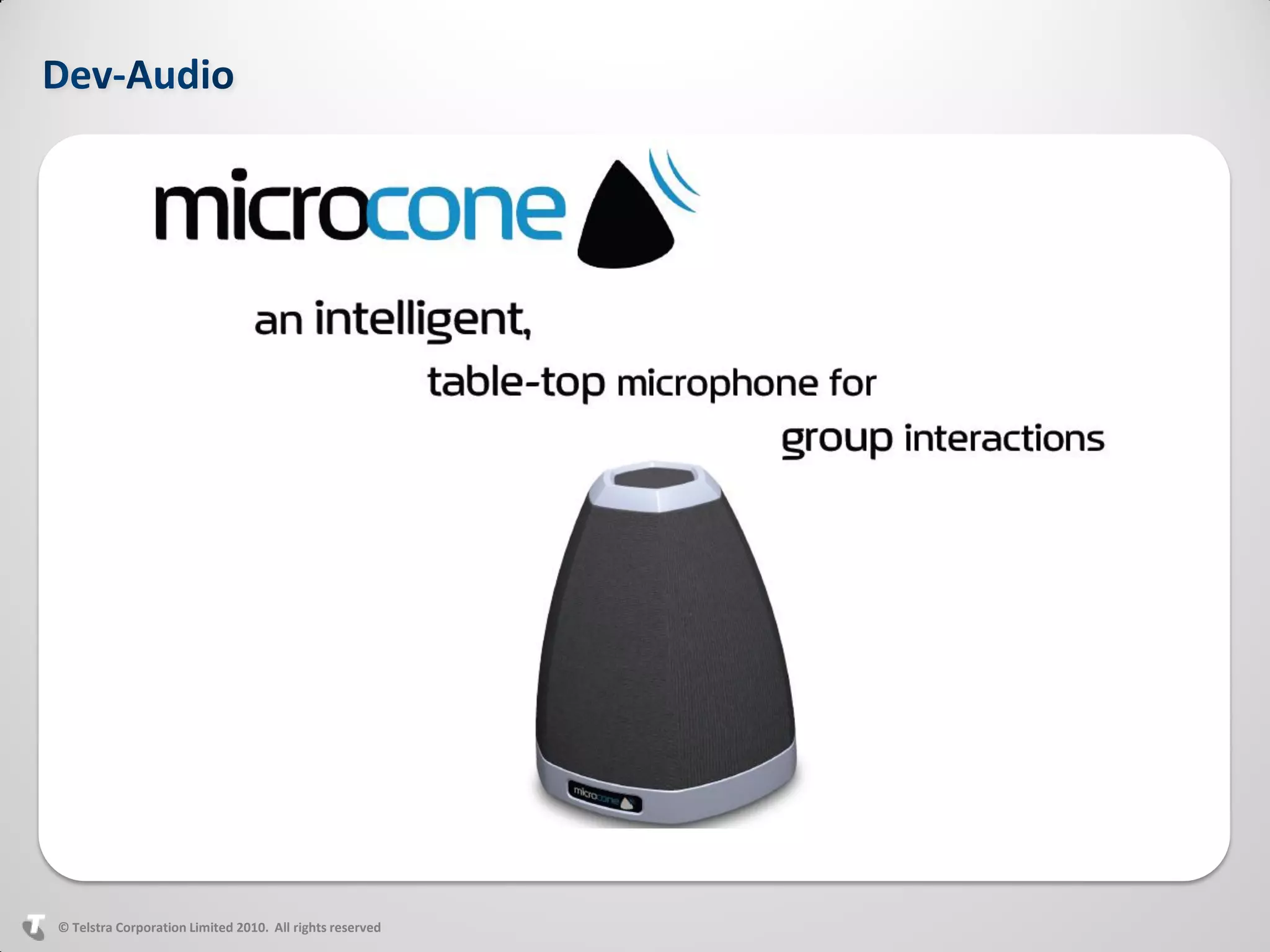 © Telstra Corporation Limited 2010. All rights reserved
 