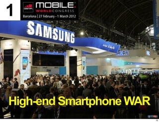 1




High-end Smartphone WAR
                          16
 
