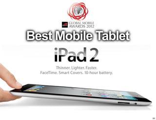 Best Mobile Tablet




                     63
 