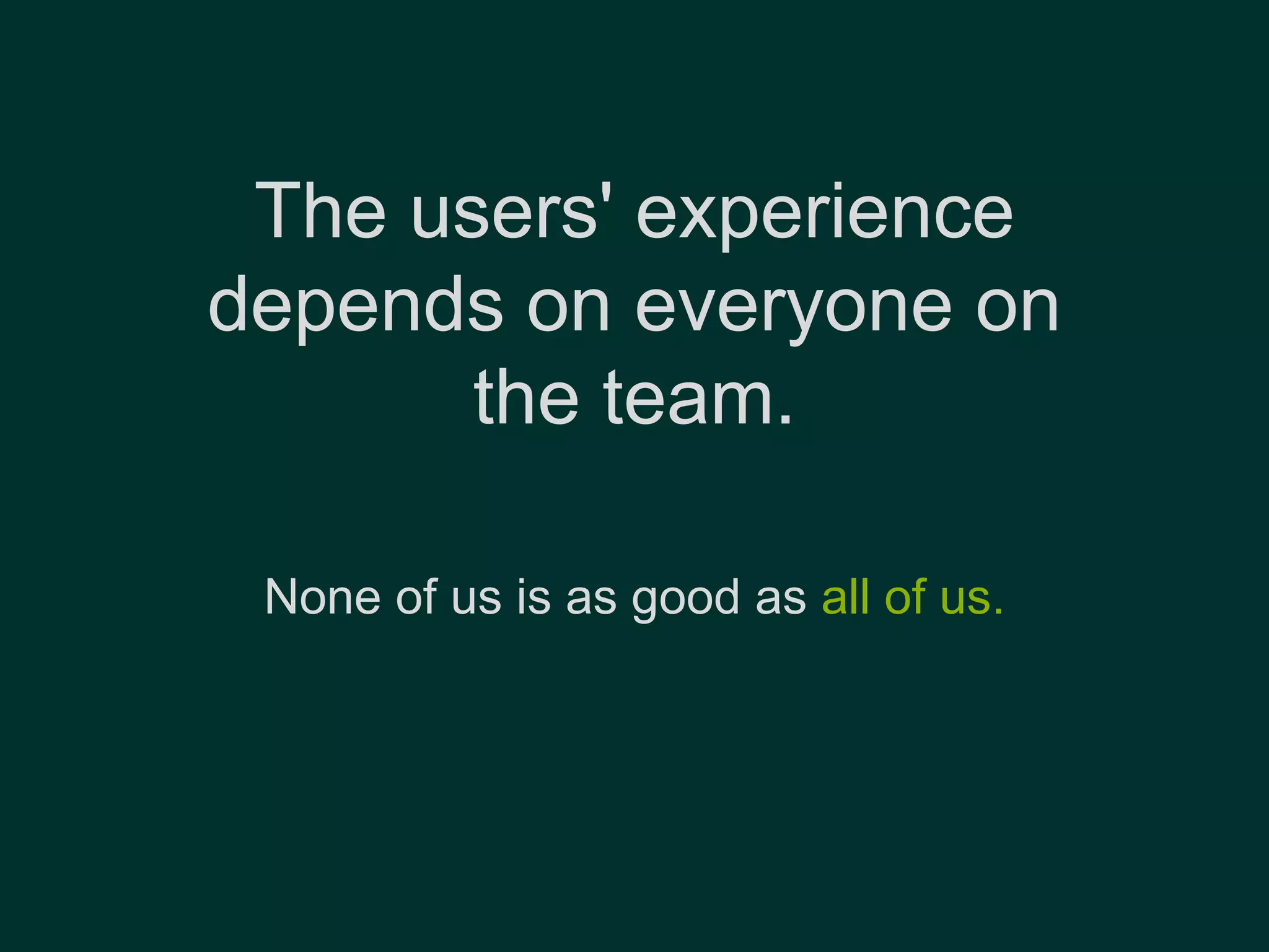 Programmers Can UX Too