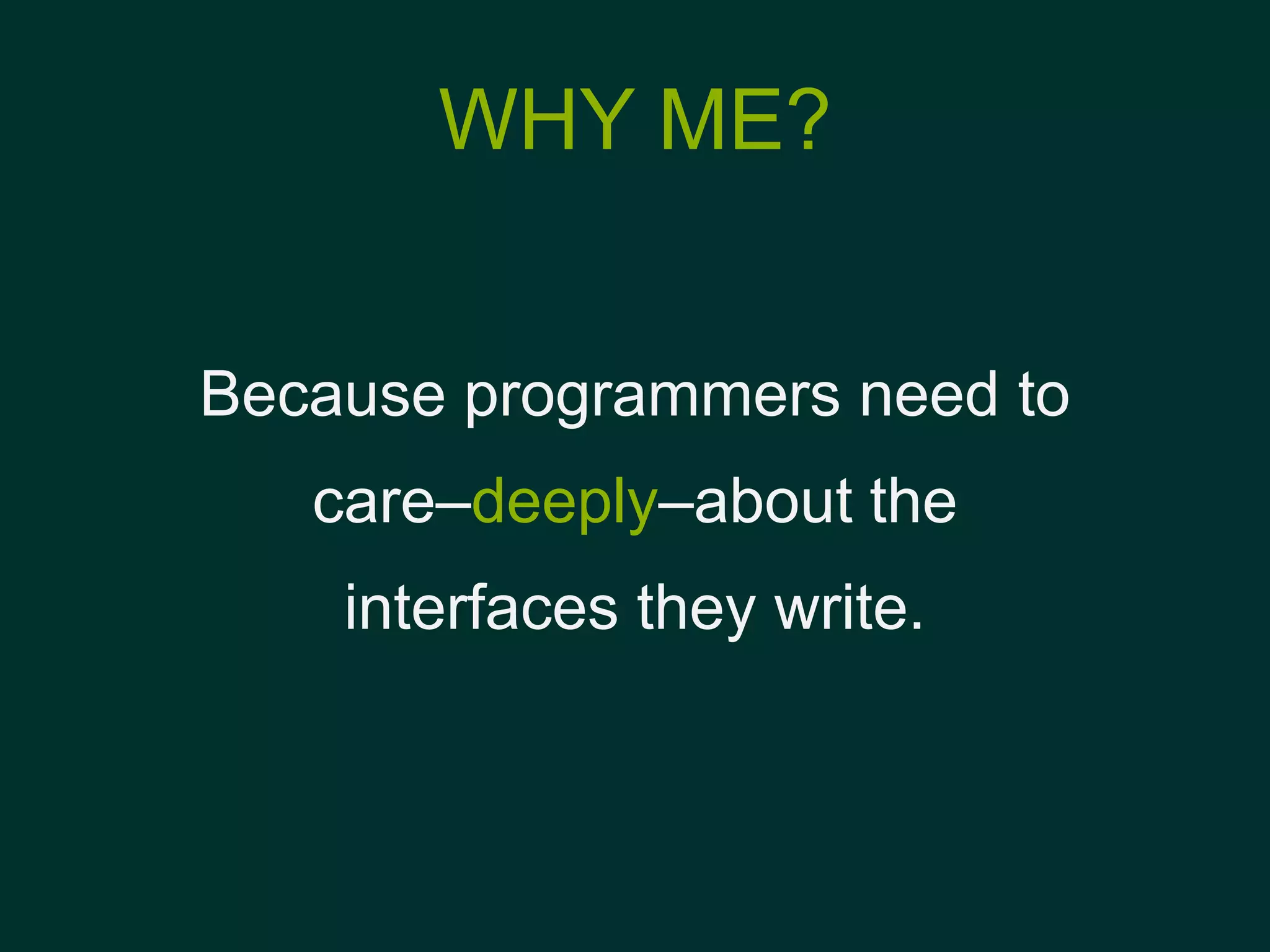 Programmers Can UX Too