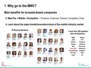 Mobile World Congress 2018 by hub.brussels