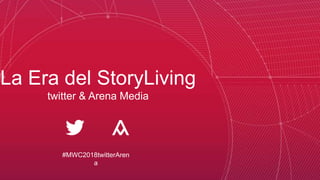 Marketing of Things
Robert Hernandez – Transmedia Strategist
La Era del StoryLiving
twitter & Arena Media
#MWC2018twitterAren
a
 