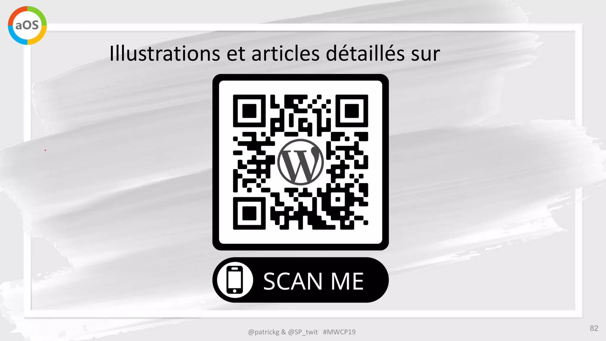 82@patrickg & @SP_twit #MWCP19
Illustrations et articles détaillés sur
 