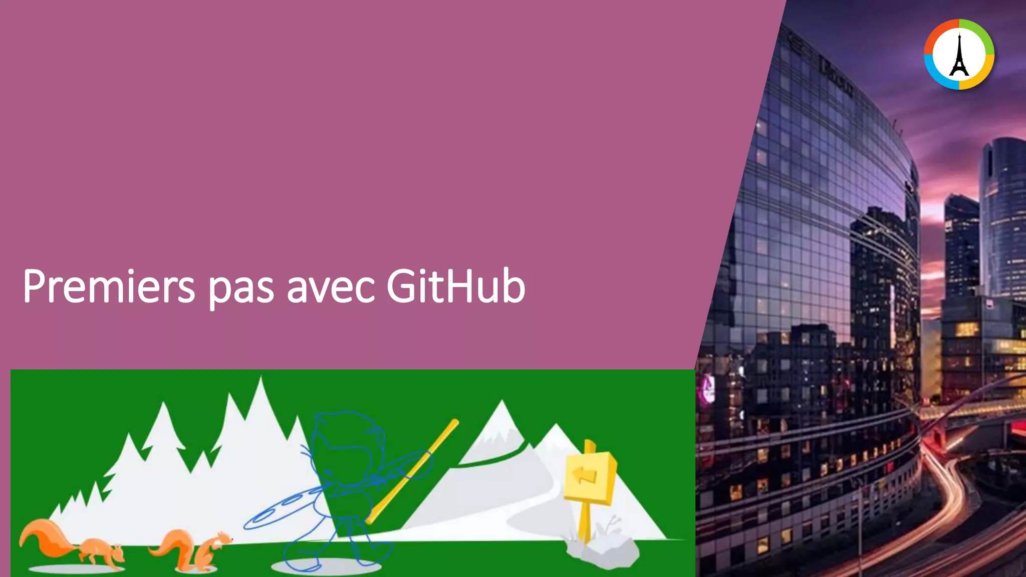 Premiers pas avec GitHub 