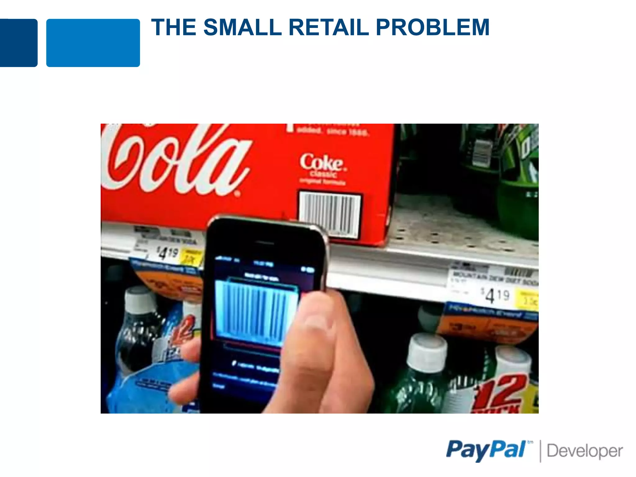 THE SMALL RETAIL PROBLEM
 