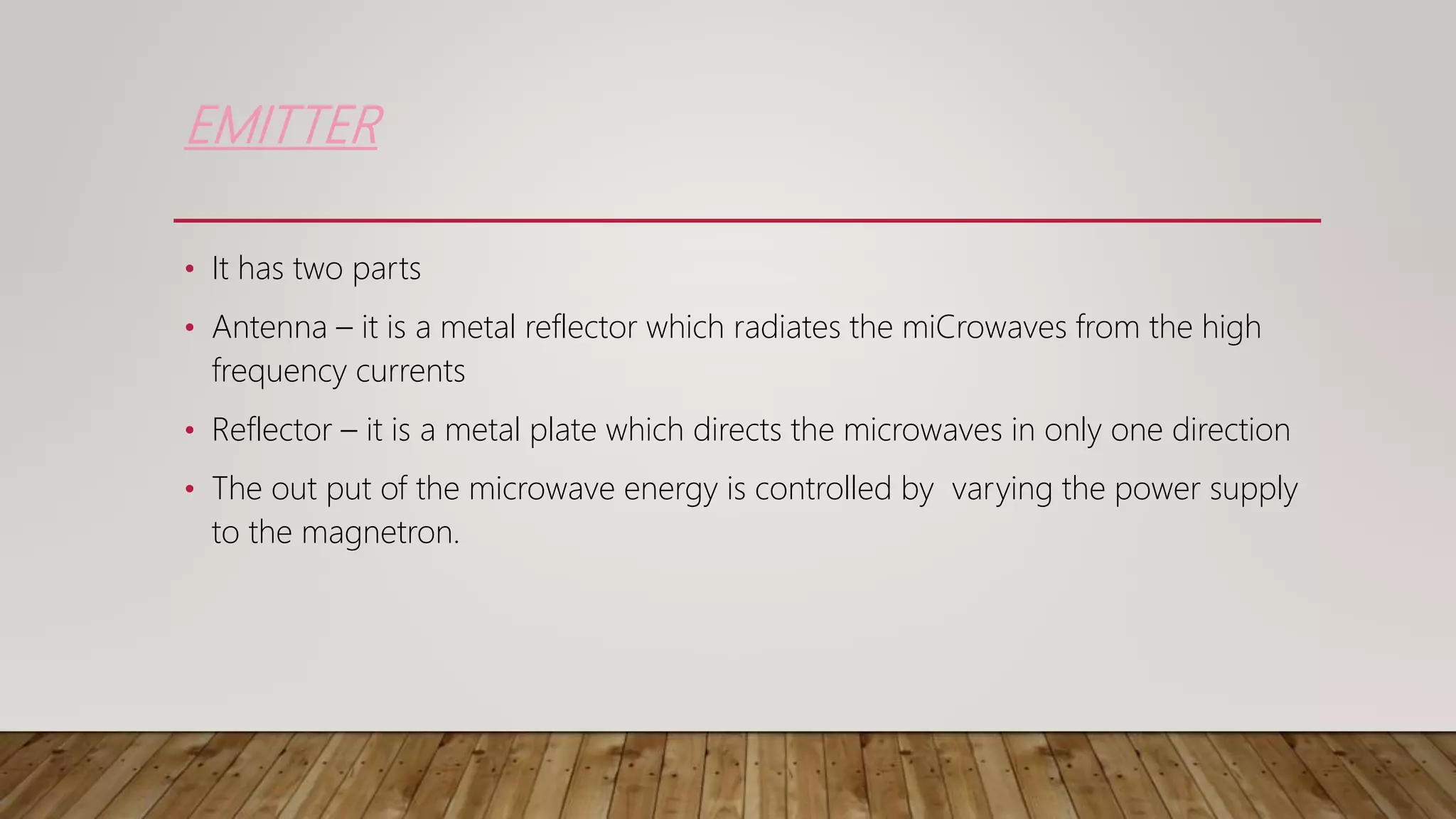 Mircowave Emitter Mwd | PPTX