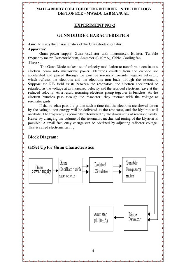 Mw &dc lab (90) iv i