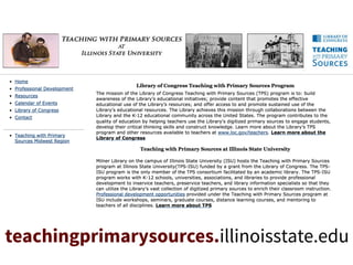 teachingprimarysources.illinoisstate.edu
 