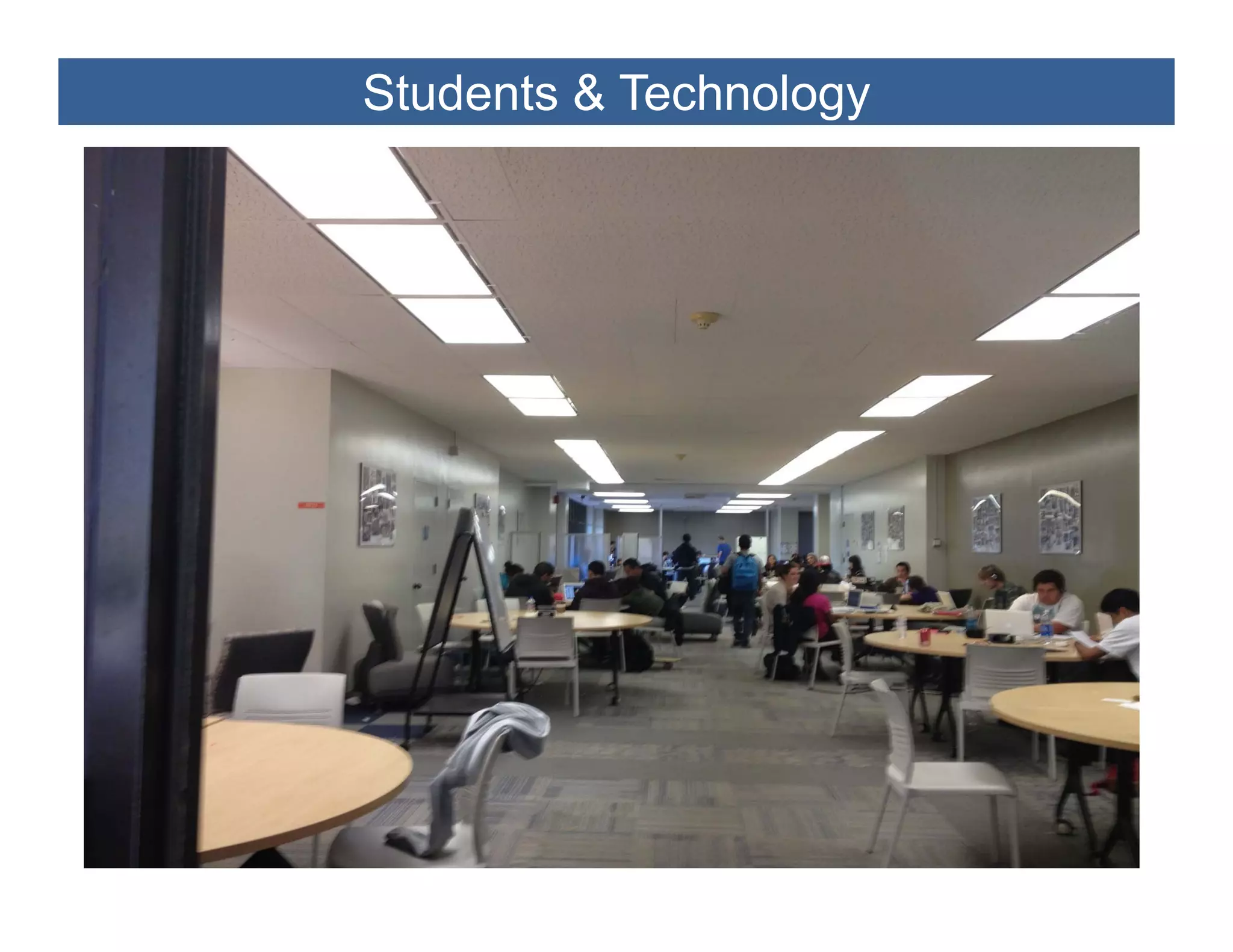 Students & Technology
 
