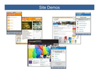 Site Demos
 