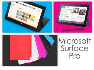 Microsoft
Surface
Pro
 