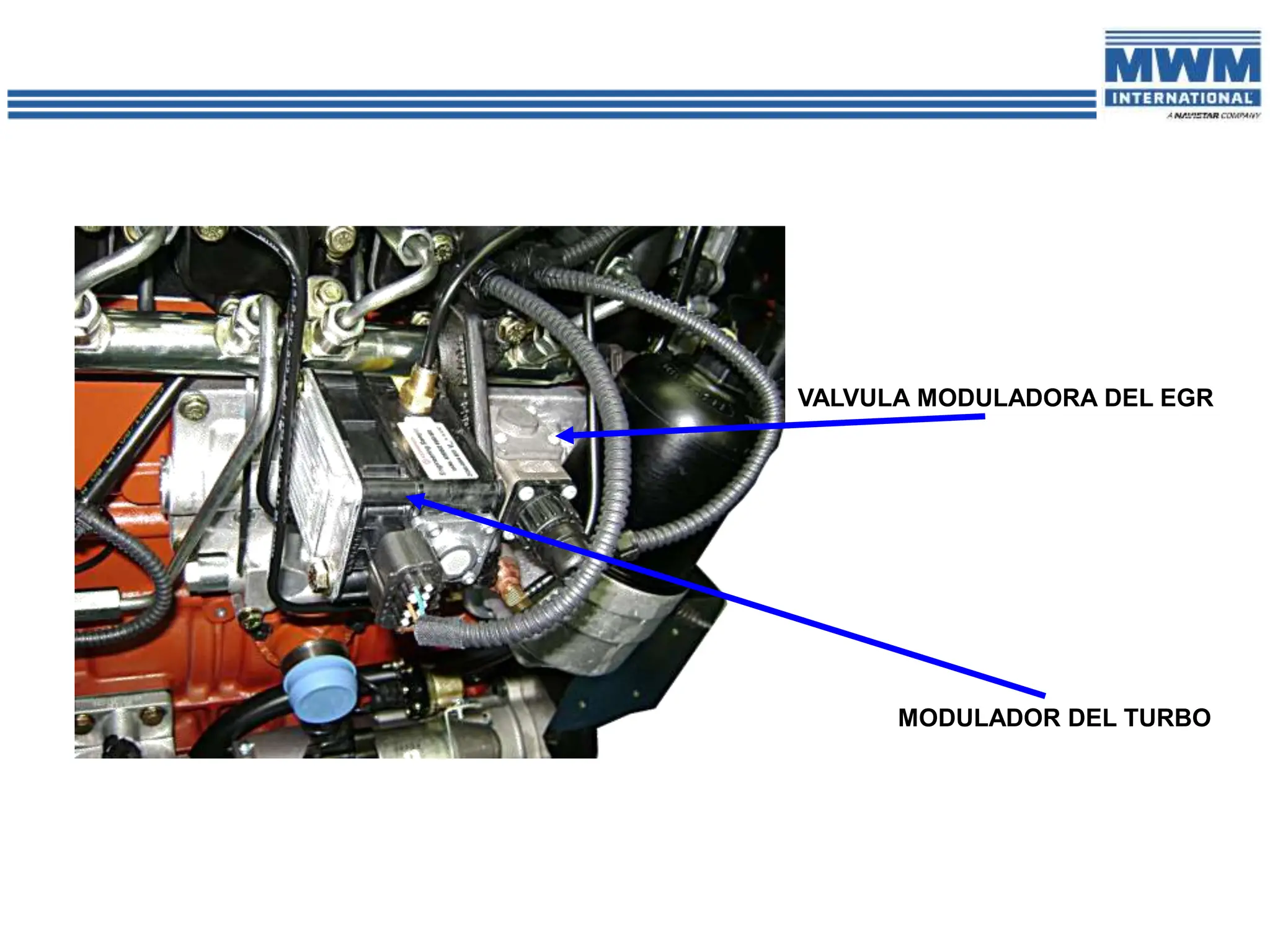 VALVULA MODULADORA DEL EGR
MODULADOR DEL TURBO
 