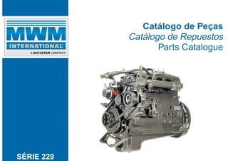 Catálogo de Peças
Catálogo de Repuestos
Parts Catalogue
SÉRIE 229
 