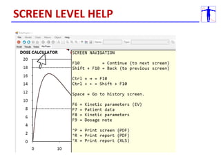 SCREEN LEVEL HELP
 