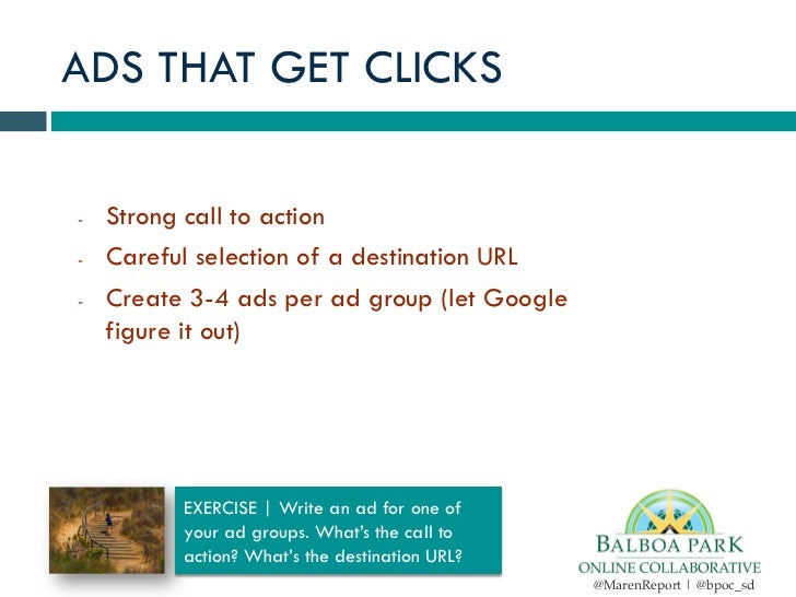Clicks that Count Introduction to Google AdWords for Nonprofits