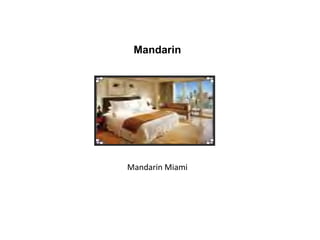 Mandarin
Mandarin Miami
 