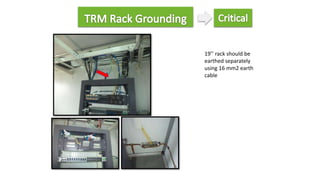 Earthed Rack Microwave Reserves for Installation, Preventative Maintenance and ...