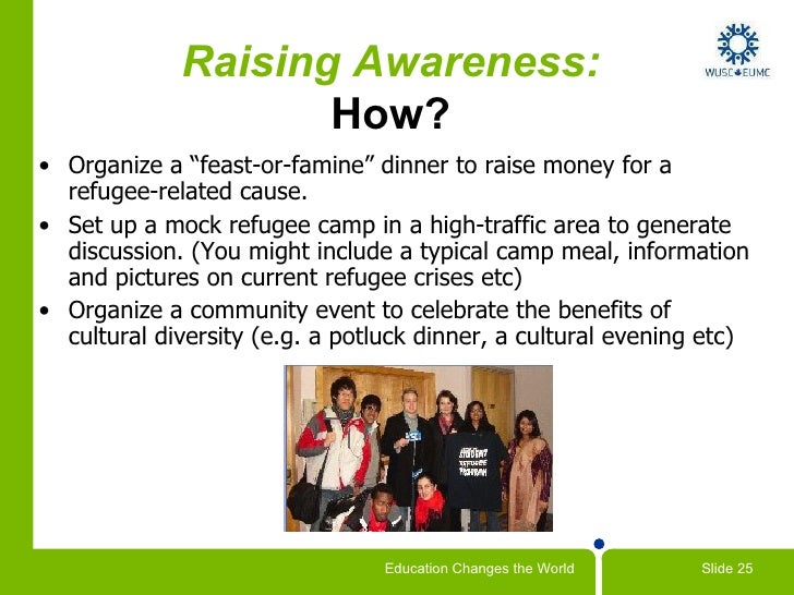 Raising Awareness about Refugees