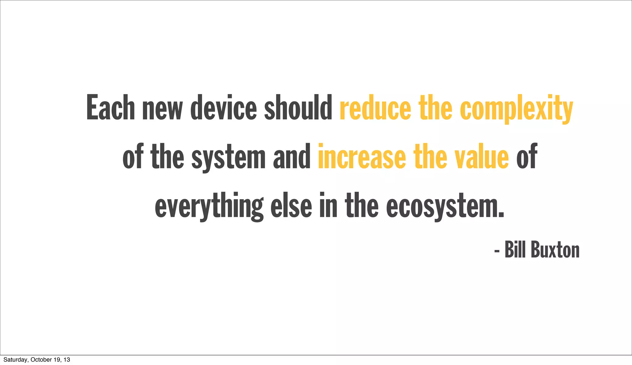 WE AREN’T EXPERTS.
WE ARE EXPERIMENTERS.
#ux4emtech @eadahl
 