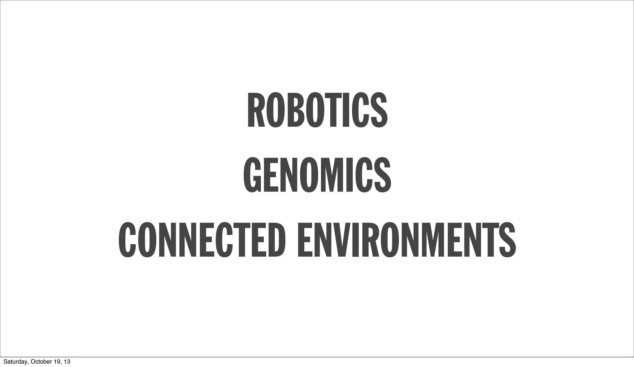 Deﬁne Emerging Tech
Emerging Tech
www.gartner.com/newsroom/id/2575515
 