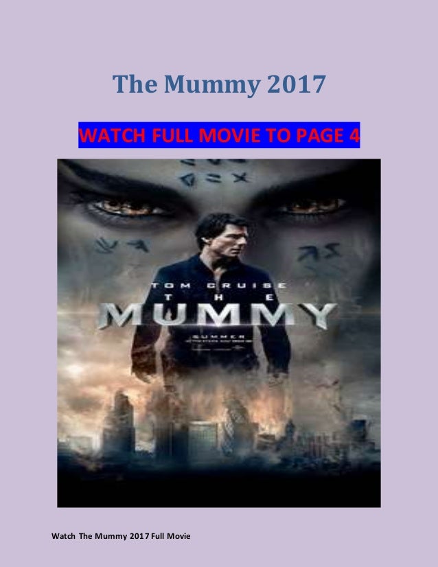 Watch The Mummy Full Movie Putlocker