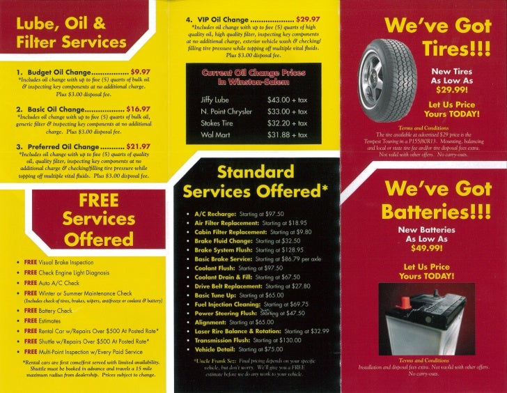 flyer advertising ideas