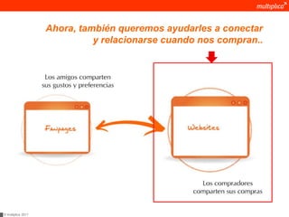Ahora, también queremos ayudarles a conectar
                              y relacionarse cuando nos compran..




© multiplica 2011
 