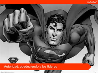 Autoridad: obedeciendo a los líderes
© multiplica 2011
 