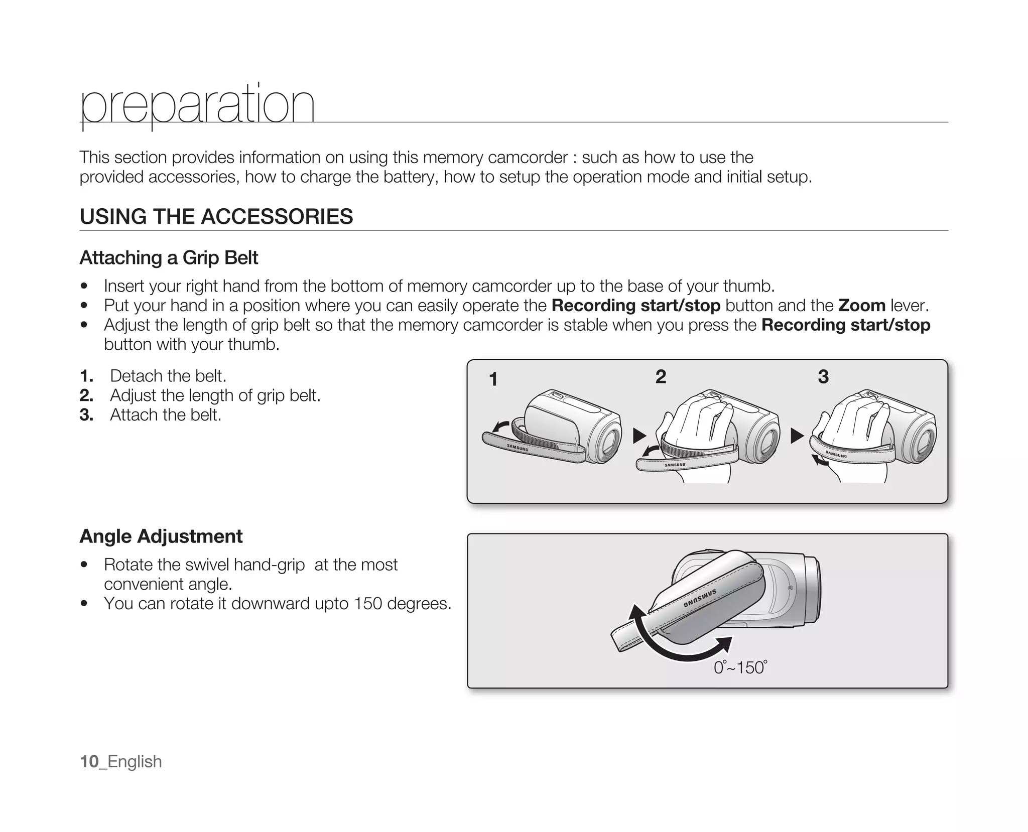 Samsung Camcorder MX10 User Manual
