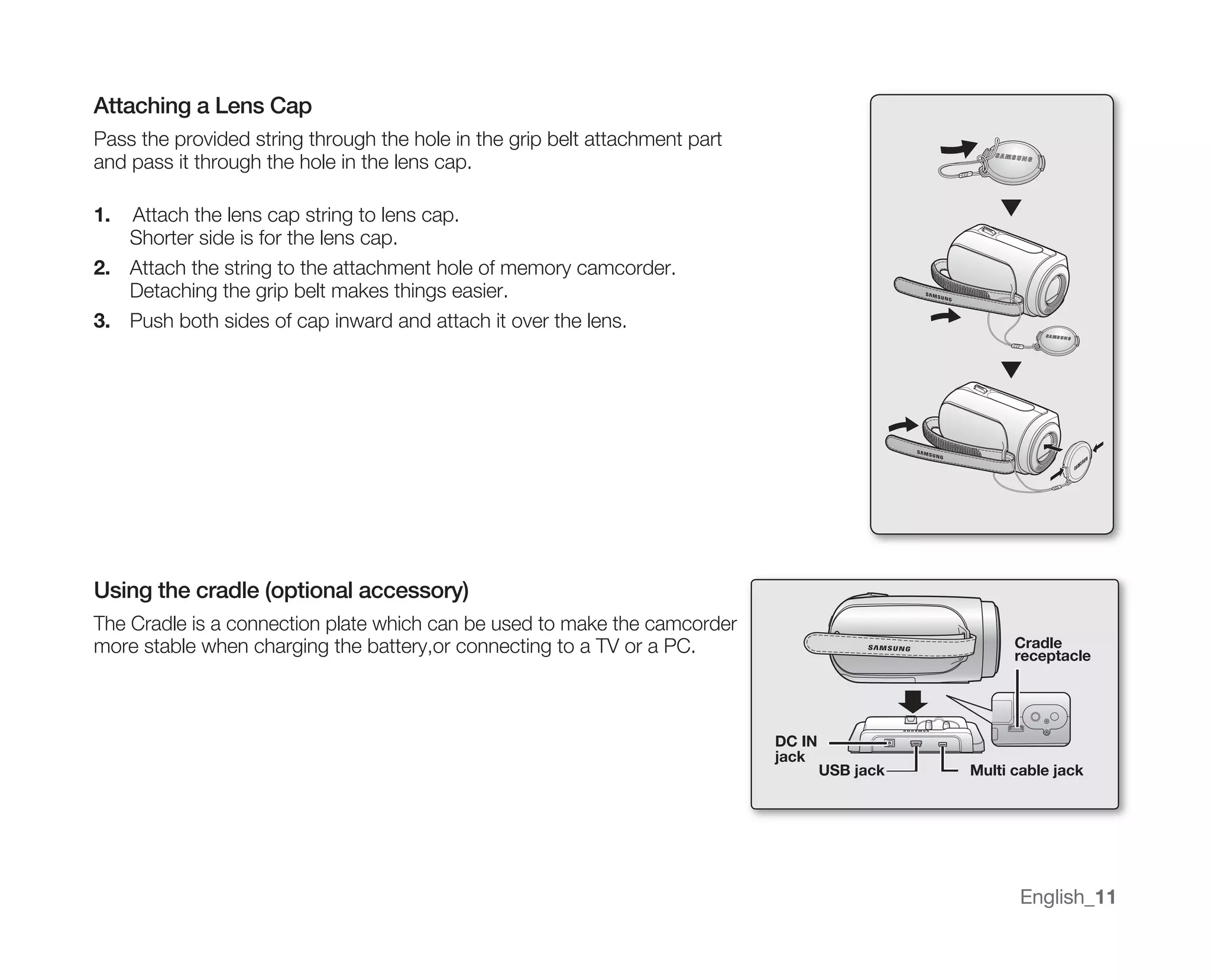 Samsung Camcorder MX10 User Manual