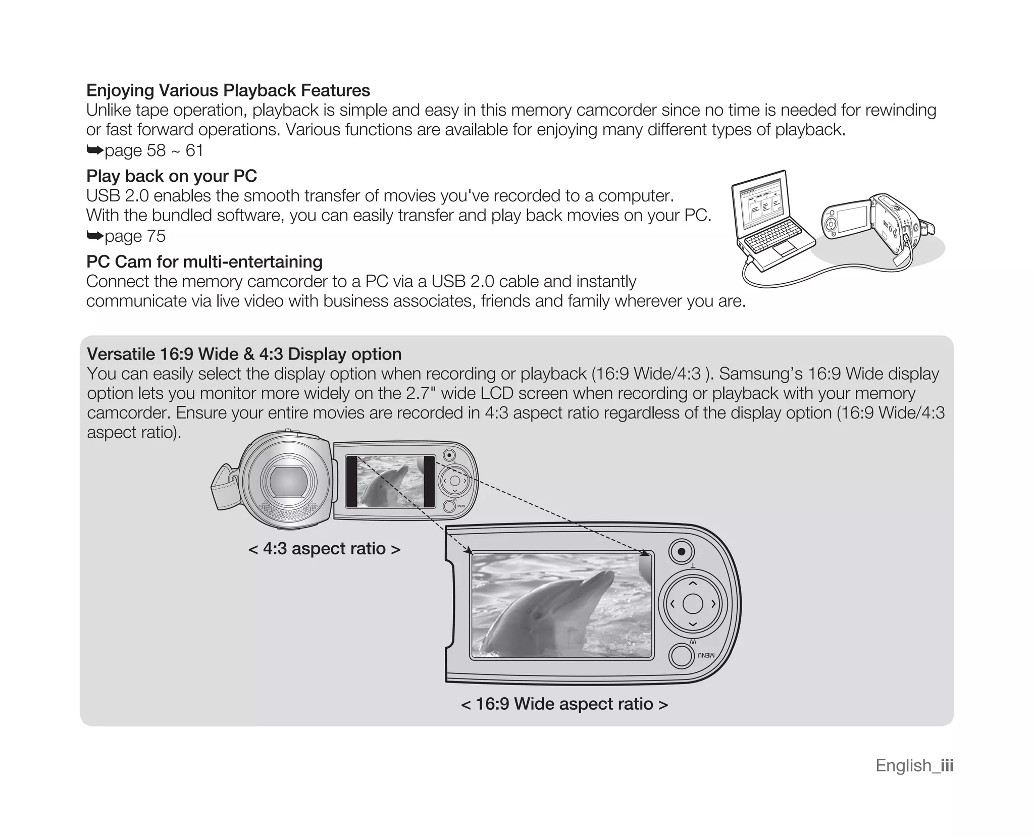 Samsung Camcorder MX10 User Manual