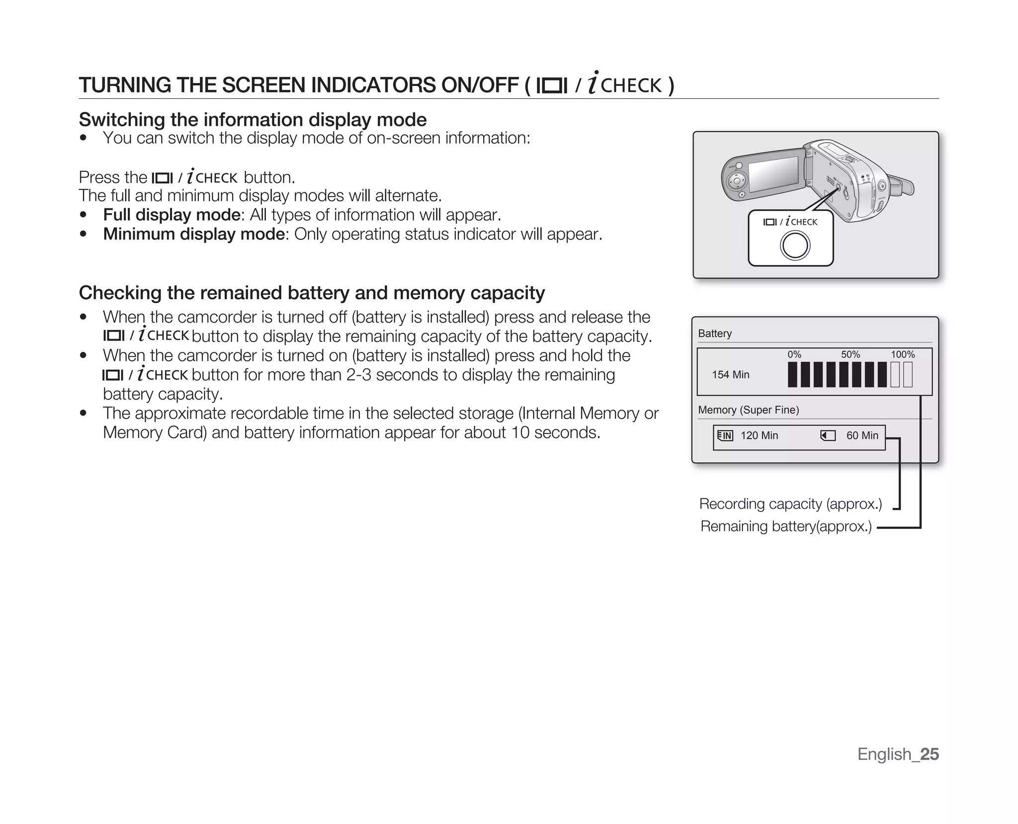 Samsung Camcorder MX10 User Manual