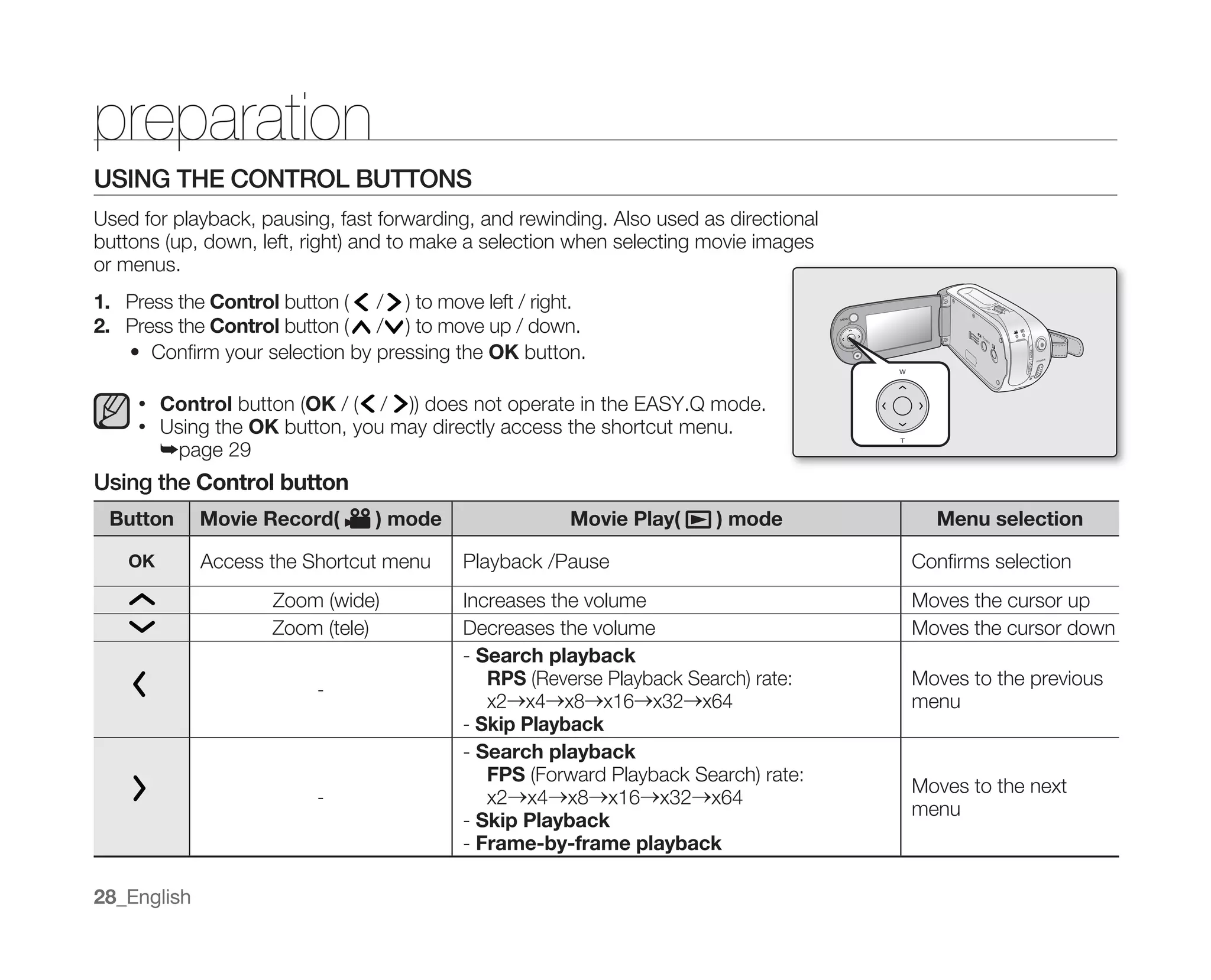 Samsung Camcorder MX10 User Manual