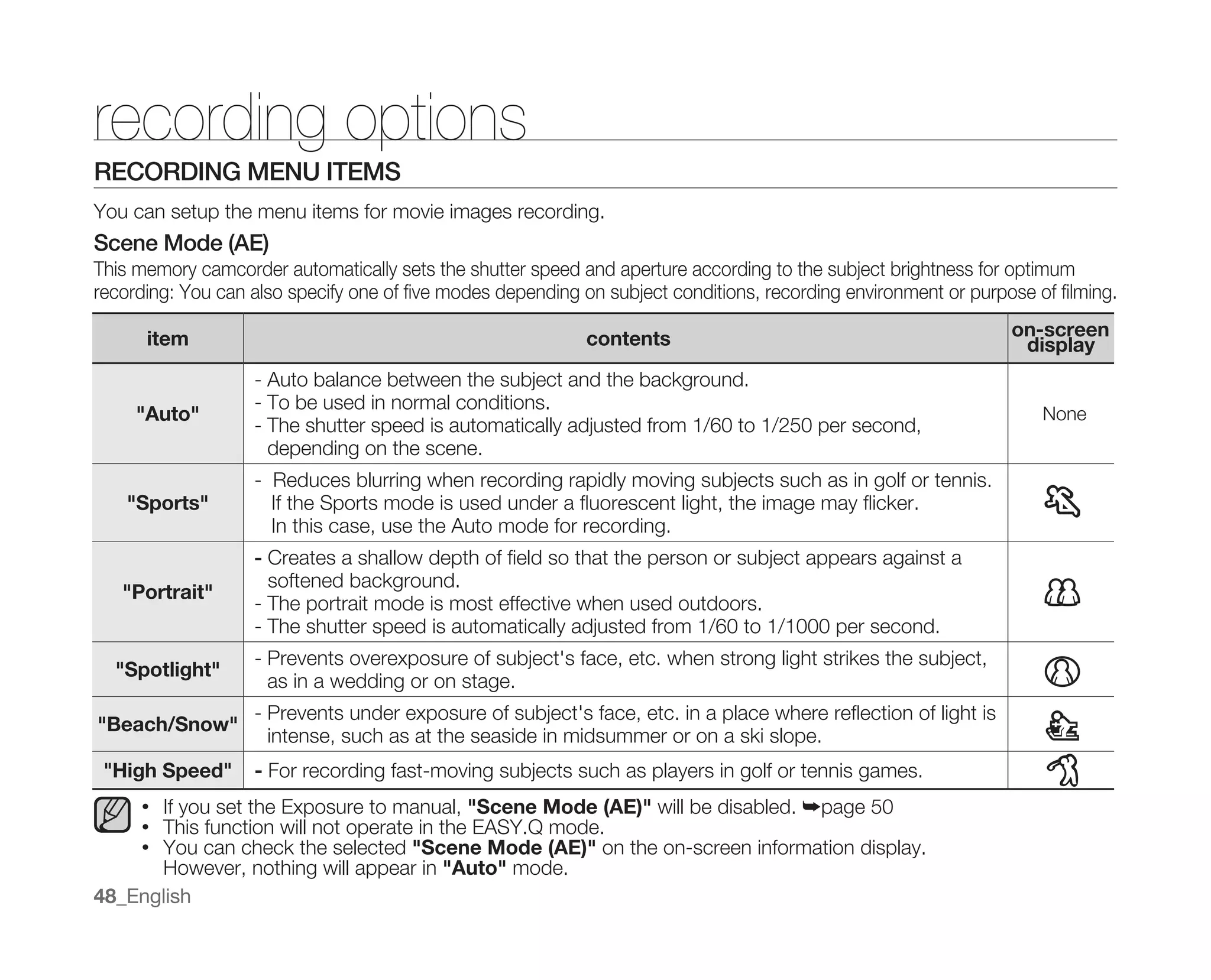 Samsung Camcorder MX10 User Manual