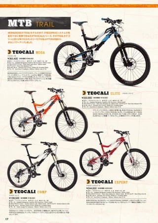 MOTOCROSS INTERNATIONAL LTD 2012 BIKE & FRAME CATALOG | PDF