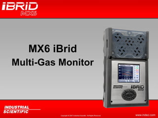 MX6 iBrid Multi-Gas Monitor 