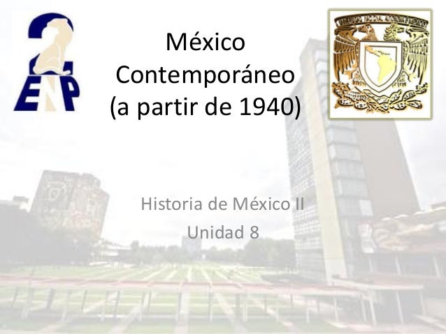 México contemporáneo