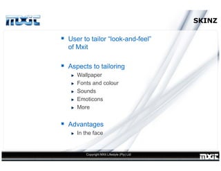 MXit CEO Herman Heunis - AMASA Presentation