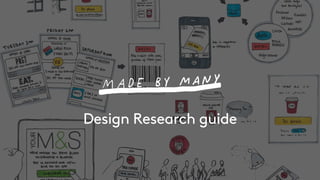 Design Research guide
HJ Kwon : @hatchejota
 