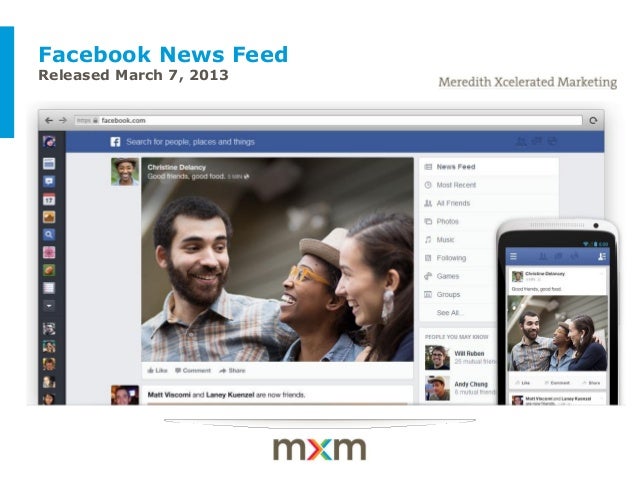 Facebook Reimagines The News Feed Facebook Reimagines The News Feed