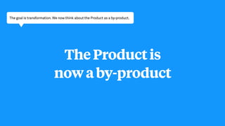 WTF is a 'product-led' transformation anyway
