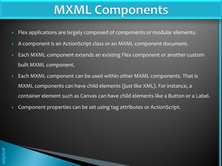 Flex MXML Programming | PDF