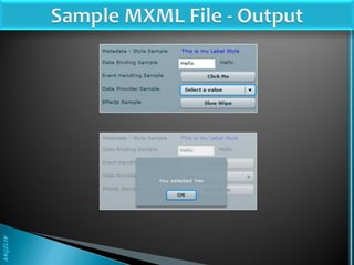 Flex MXML Programming | PDF