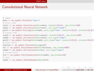 MXNet talk @useR!2016