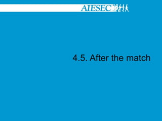 4.5. After the match
 